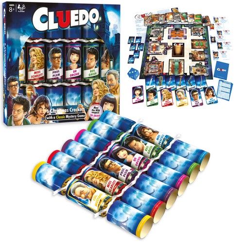 Christmas crackers cluedo - christmas,