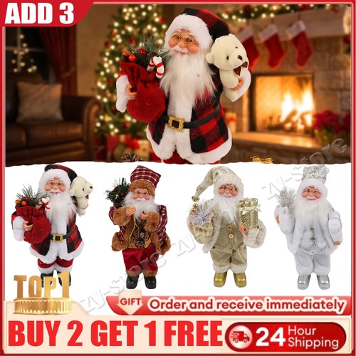 30cm standing santa claus - 30cm,