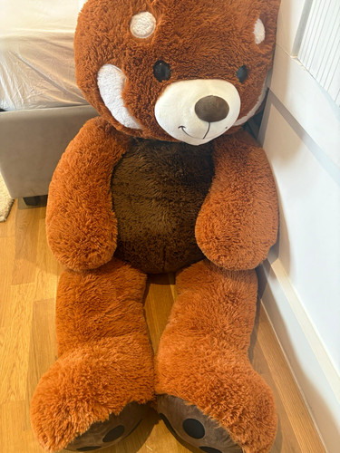 Red panda plush soft - soft, jumbo