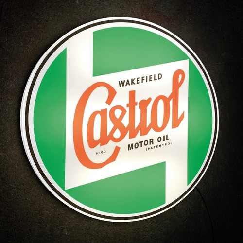 Castrol motor oil - castrol, led