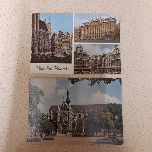 Postcards brussels church - postcards.,