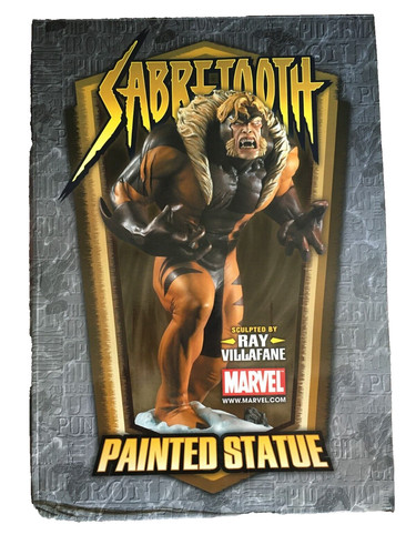 Sabretooth statue bowen - statue,