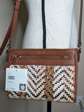 NWT Anne Klein Crossbody Woven