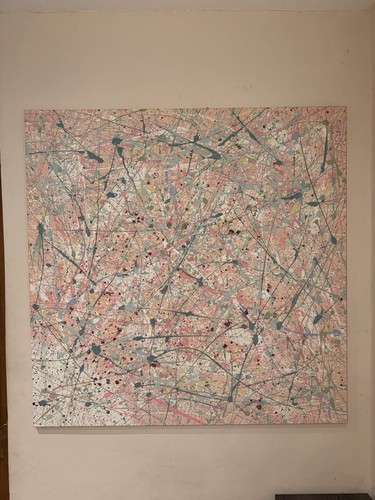 Jackson pollock inspired hand - jackson,