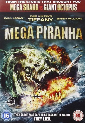 Mega piranha - piranha, (dvd)