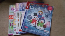 Craft Magazines Mixed Bundle x 7  Knitting/Sewing/Paper Craft/Crochet Etc