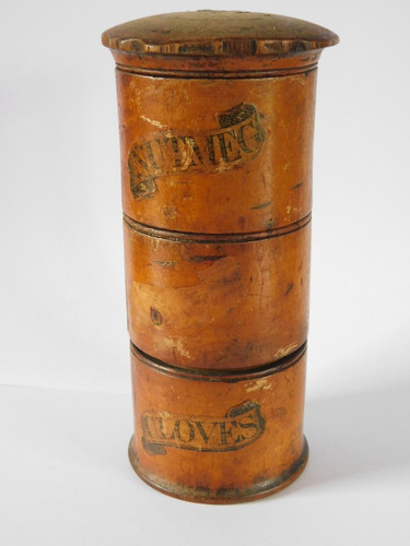 Small original antique wood - small,