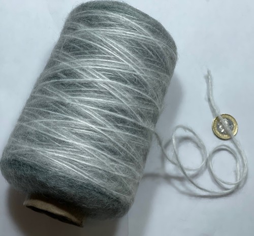 Luxury mohair look - look, gradient