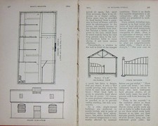 Old Antique Print 1911 Ground