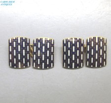 LUXURY GENTS PAIR SOLID 18CT