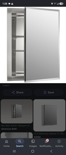 Kohler clr1620fs frameless - cb-clr1620fs,