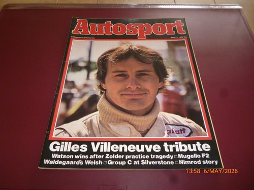 Autosport may 1982 - may, gilles