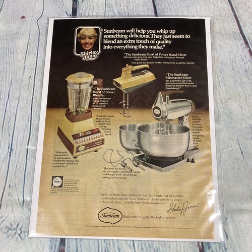 1979 sunbeam blender and - 1979,