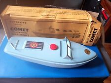Sutcliffe Comet Clockwork Speedboat ~ Boxed ~ BUT NO KEY.