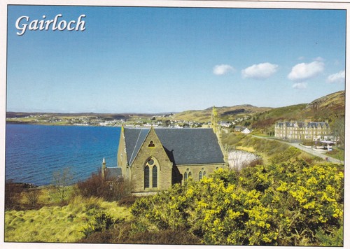 Gairloch wester ross postcard - gairloch,