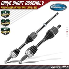 Pair Drive Shaft Front for Land Rover Discovery Sport Range Rover Evoque 6-Auto