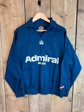 Vintage Admiral 90s Retro Drill Tracksuit Top Medium