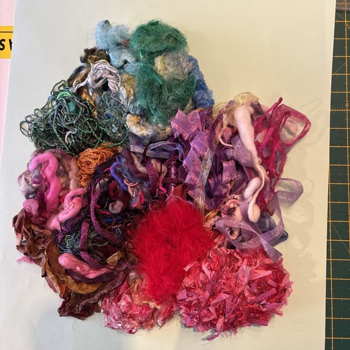 Thread fibre bundle textile - &fibre,