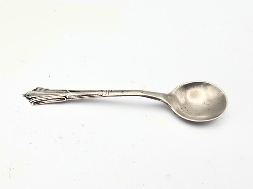 Solid sterling silver salt - silver,