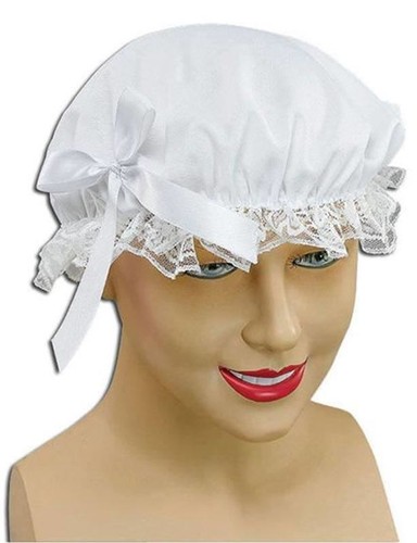 Victorian maid mob cap with - cap,