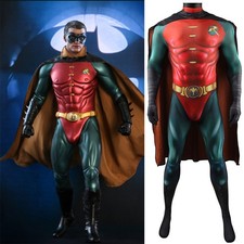 Robin Jumpsuit Dick Grayson Bodysuit Superhero Spandex Cosplay Costume Halloween