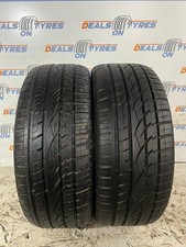 2x 255 50 19 107Y Continental Cross Contact UHP M+S XL 6mm+ 2008&20 No Repairs