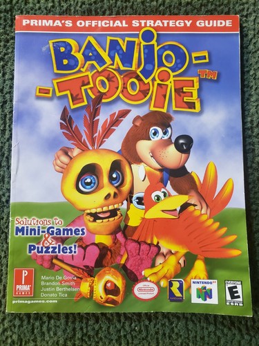 Banjo tooie prima games - banjo,