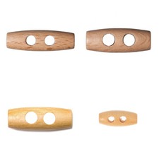 NATURAL WOODEN TOGGLE BUTTONS
