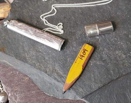 Antique sterling silver pencil - sterling,