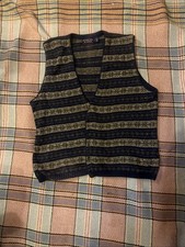 Vintage Fair Isle Waistcoat