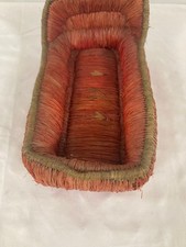 Vintage Handwoven Pine Needle
