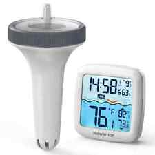 Wireless Pool Thermometer, Floating Water Sensor for Spas, Aquarium, Bath, Sauna
