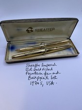 Sheaffer imperial 12ct gold - imperial,
