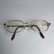 Specsavers Liam Eyeglasses Glasses Frames Gold Square Full Rim 49-20-140