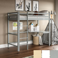 Bunk Bed Solid Pine 3ft Single