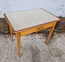 50s Table Vintage Kidney Table