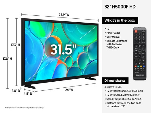 Samsung ue32h5000f h5000f - ue32h5000f,