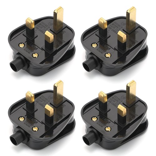Pin 13a fused - plug, uk,