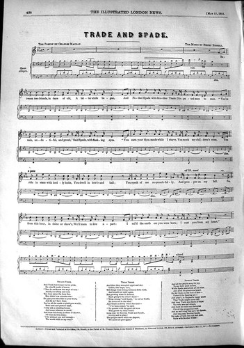 Old antique print 1851 sheet - old,