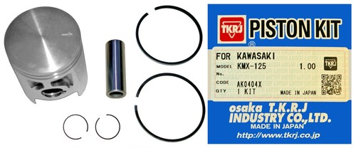 Kawasaki kmx125 piston kit - kawasaki,
