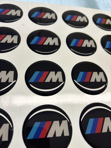 Bmw msport gel badge emblem - bmw,