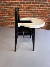 Ikea Blames High Chair with tray - Wooden Baby Feeding Tray for Toddlers - Black