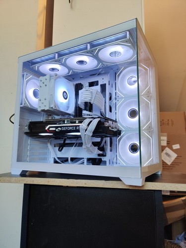 White rgb gaming rtx 2080 - pc,
