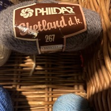 Wendy and Phildar 100 %  Highland Wool 300 grams Multicoloured ( uk made) 