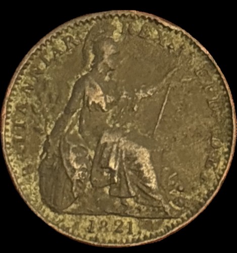 1821 george farthing - 1821,