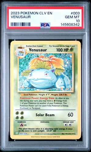 Psa venusaur classic - venusaur,