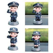 Police Figure Statue Cake