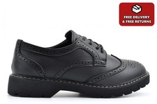 Womens Brogue Shoes Ladies