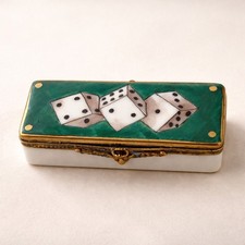 Rare Limoges France Peint Main