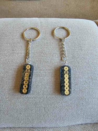 Lovely orgonite chakra keyring - lovely,
